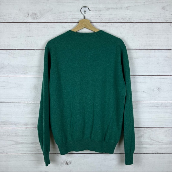 Dantendorfer Austria Cashmere V-Neck Sweater Medium - Picture 2 of 5